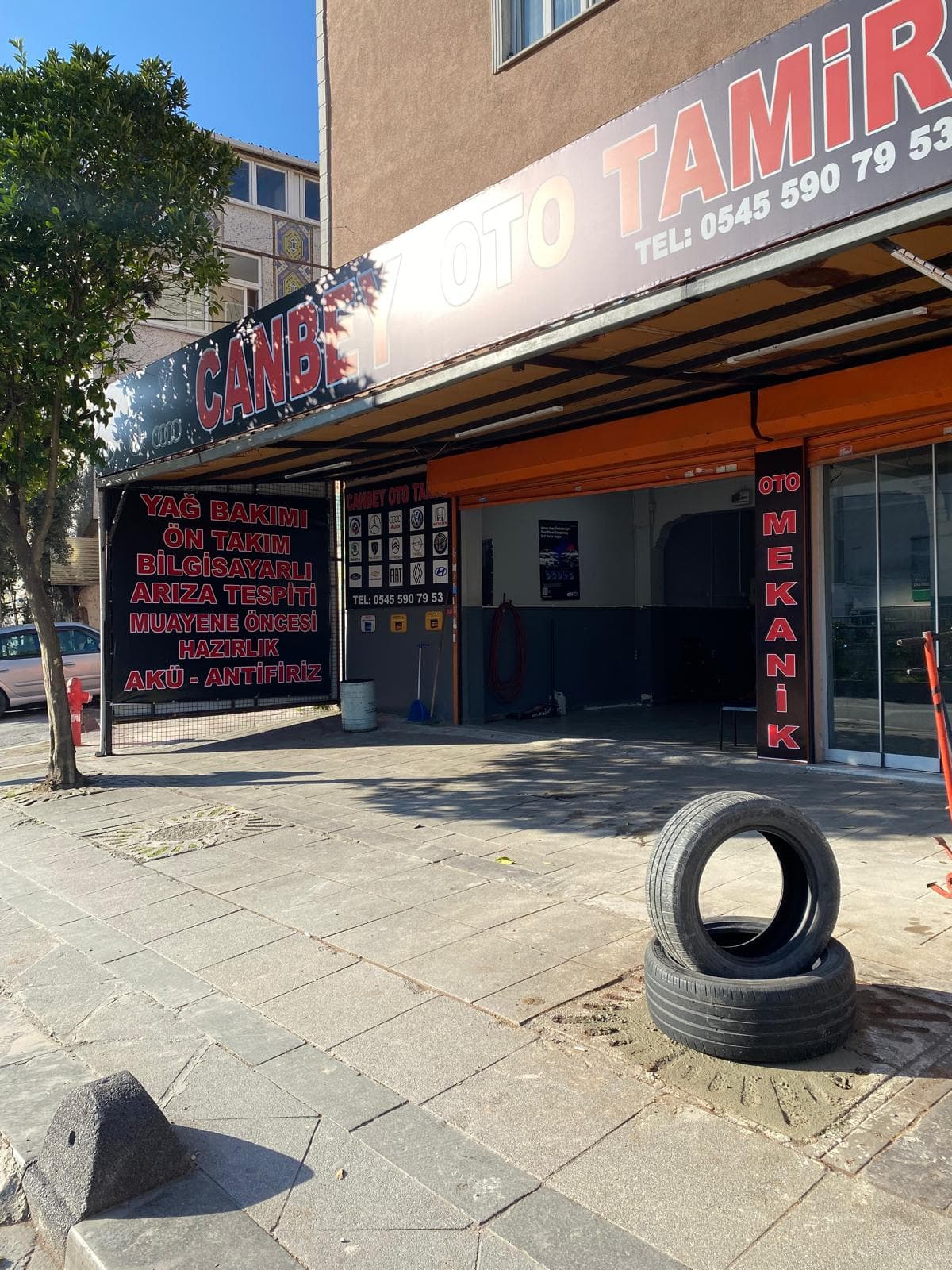Canbey Oto Tamir - dükkan görünümü